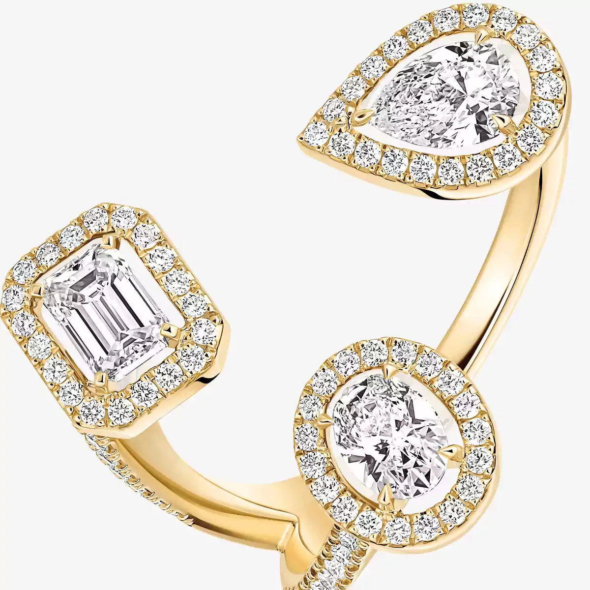 [[Sprite Jewelry] Diamond Ring 0,25ct My Twin Trilogy