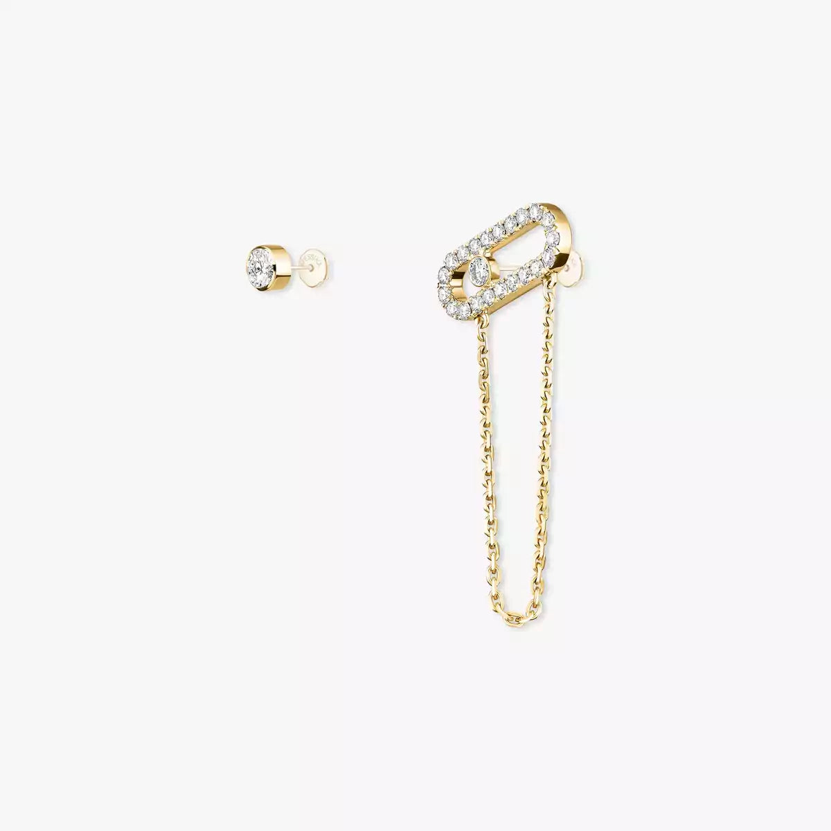 [Sprite Jewelry]Move Uno Diamond Earrings