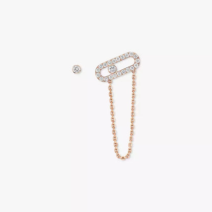 [Sprite Jewelry]Move Uno Diamond Earrings