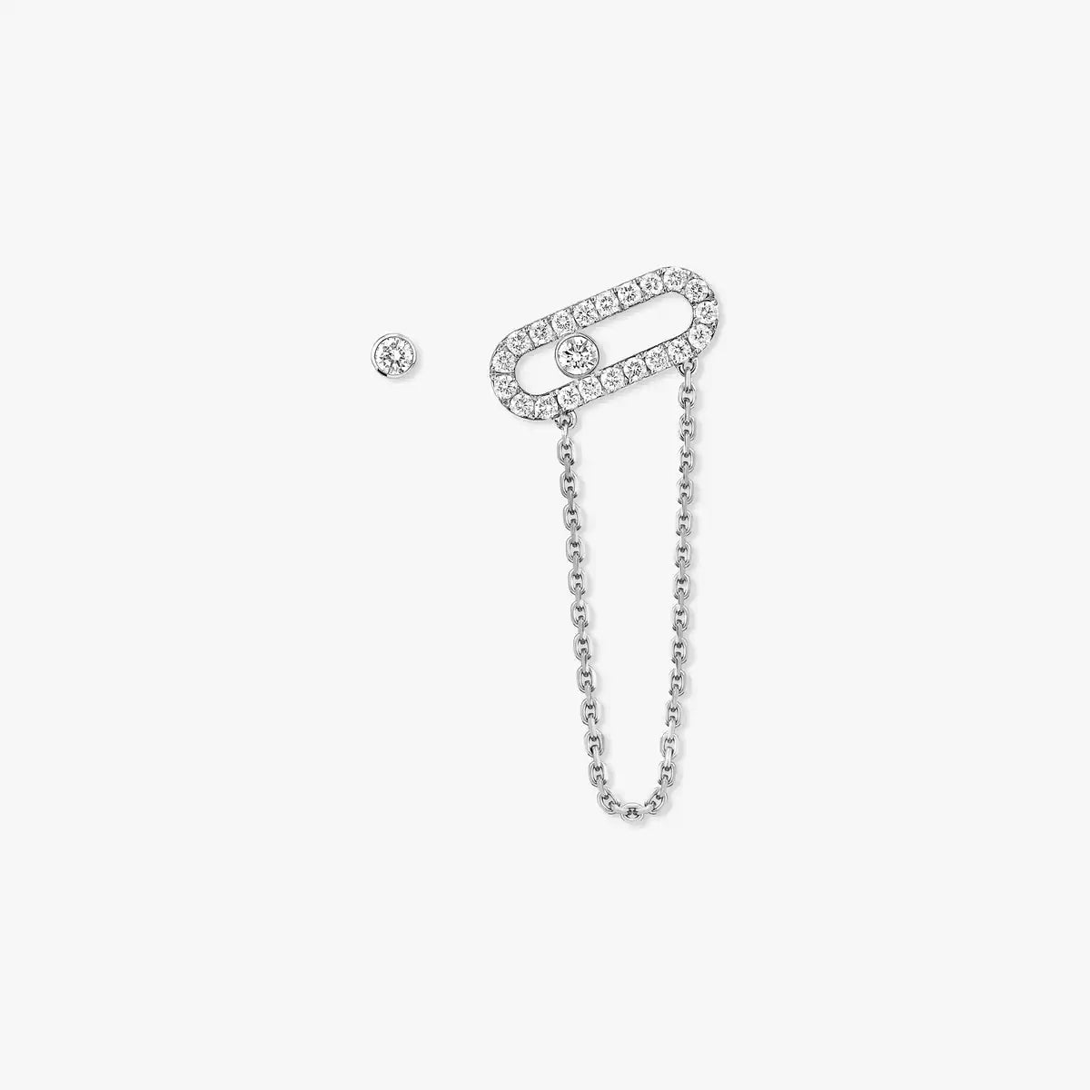 [Sprite Jewelry]Move Uno Diamond Earrings
