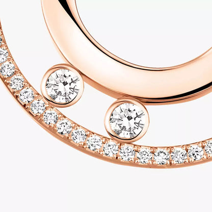 [Sprite Jewelry]Move Romane Small Diamond Hoop Earrings