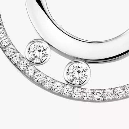 [Sprite Jewelry]Move Romane Small Diamond Hoop Earrings