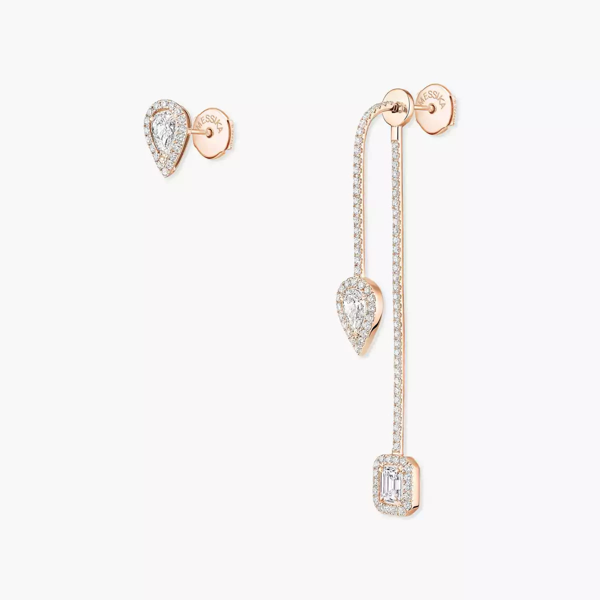 [Sprite Jewelry]Diamond Drop Earrings My Twin