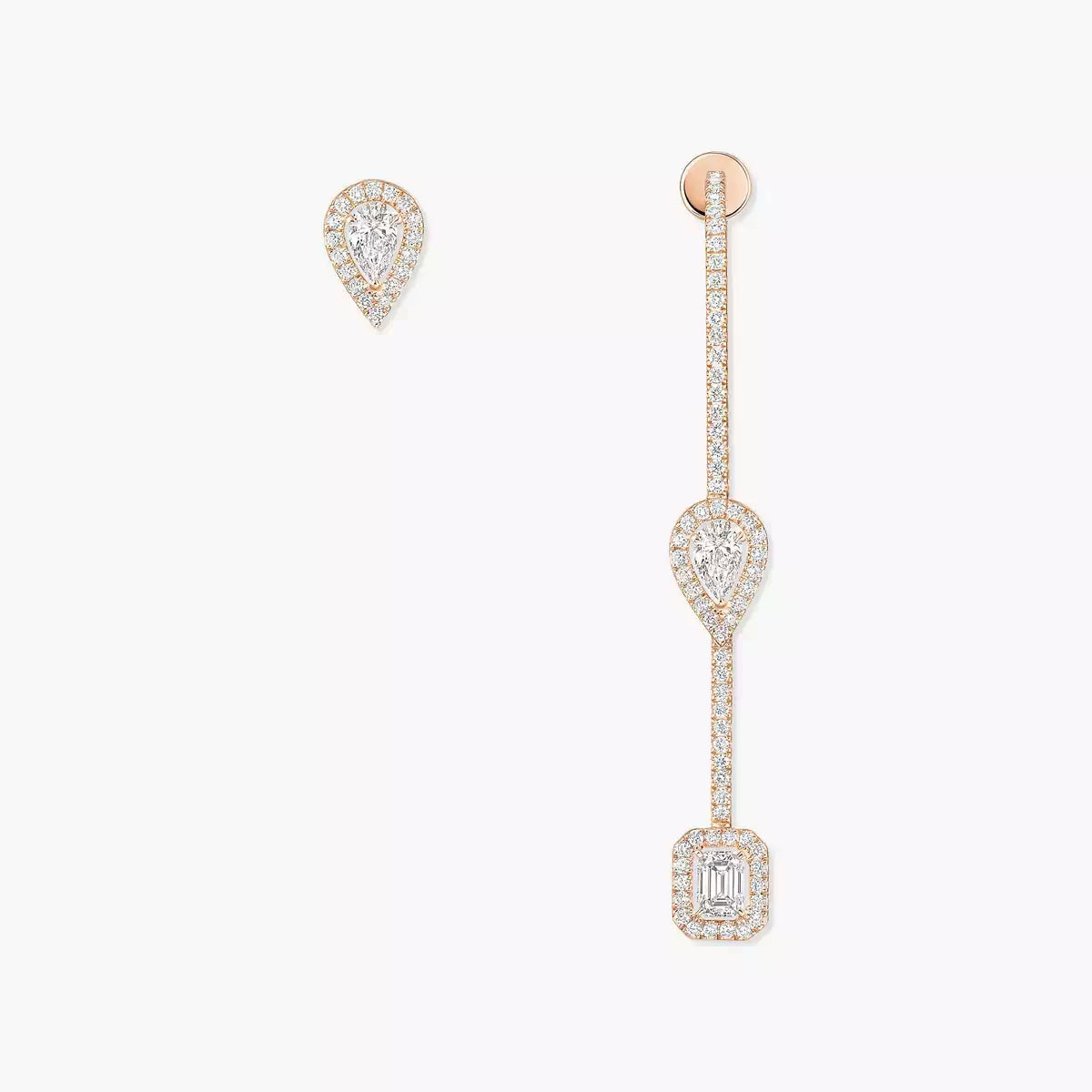 [Sprite Jewelry]Diamond Drop Earrings My Twin
