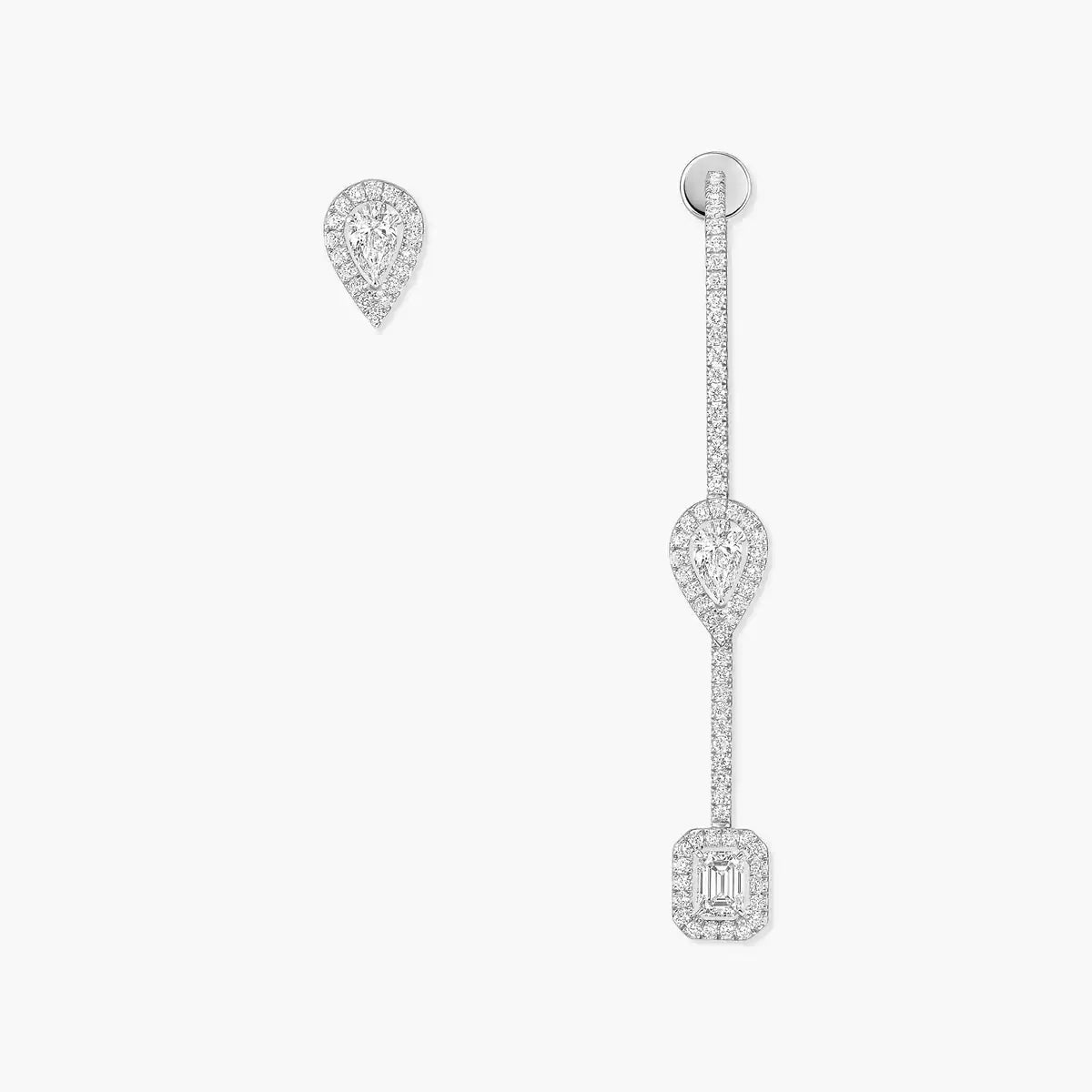 [Sprite Jewelry]Diamond Drop Earrings My Twin