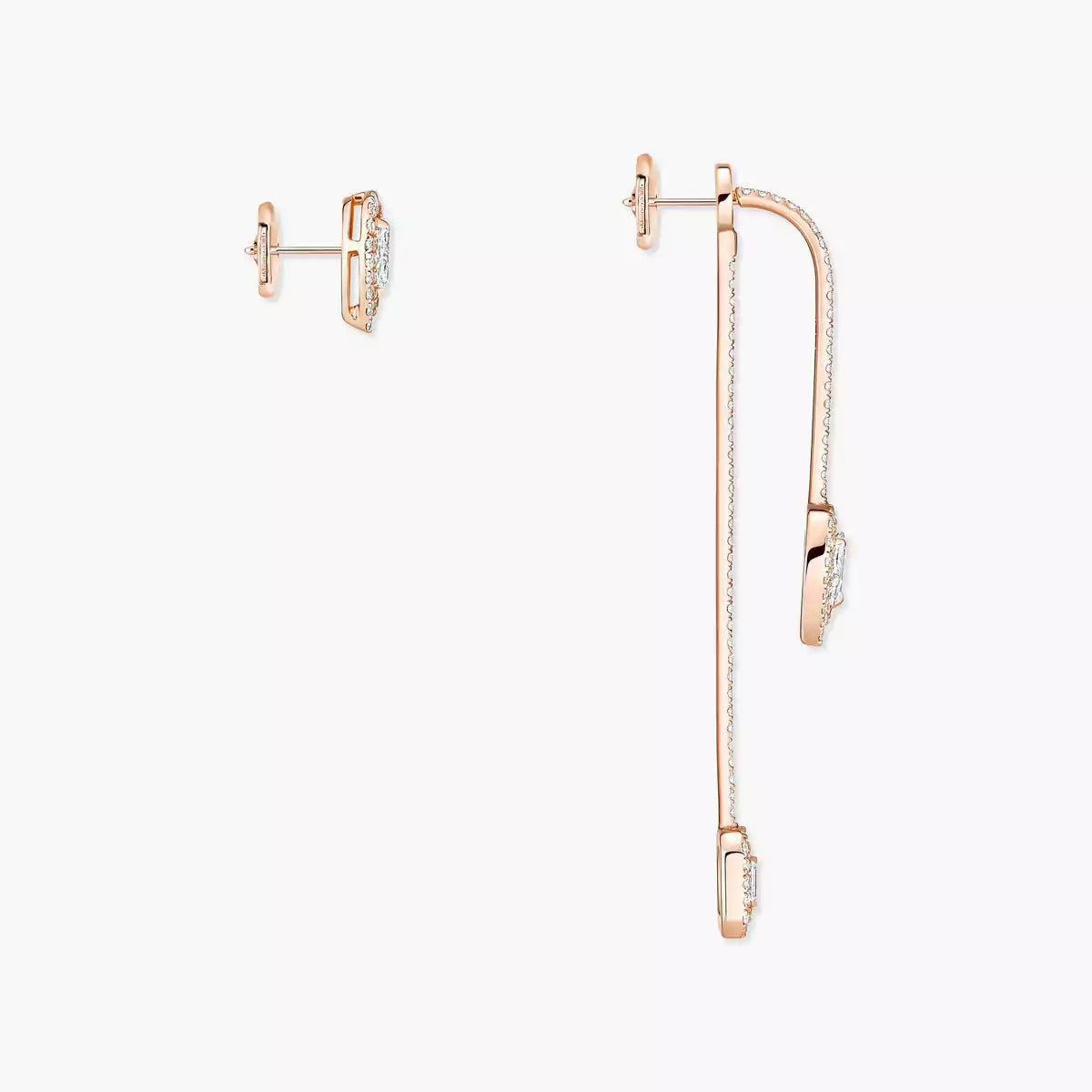 [Sprite Jewelry]Diamond Drop Earrings My Twin