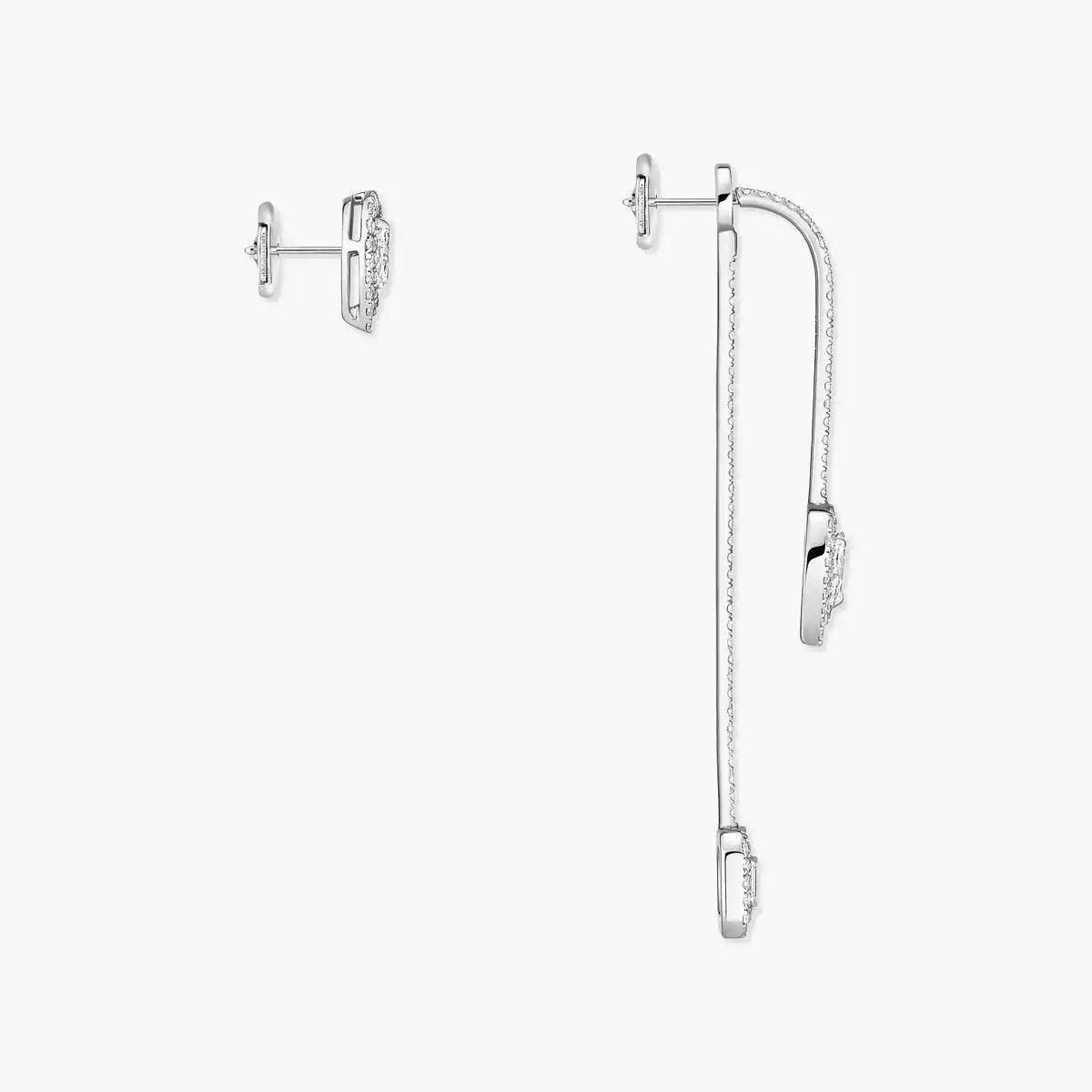 [Sprite Jewelry]Diamond Drop Earrings My Twin