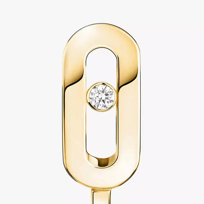 [Sprite Jewelry]Diamond Mini Hoop Earrings Move Classique