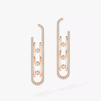 [Sprite Jewelry]Diamond Pendant Earrings Move 10Th