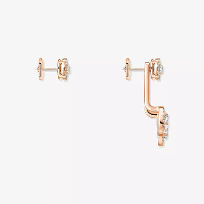 [Sprite Jewelry] My Twin Trio  Diamond Earrings
