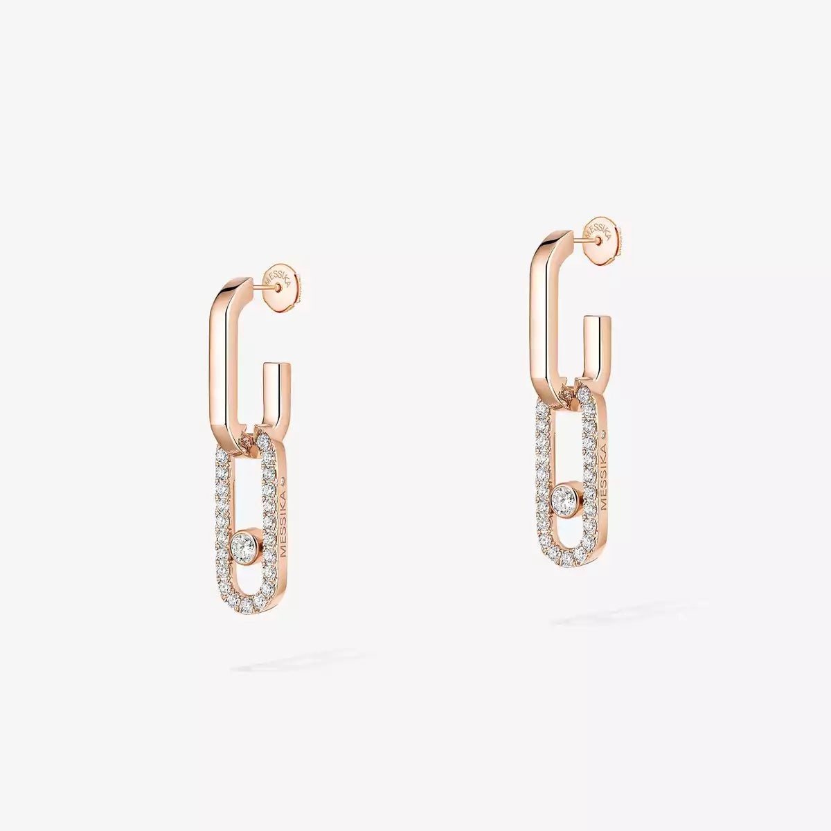 [Sprite Jewelry]Move Link Diamond Earrings