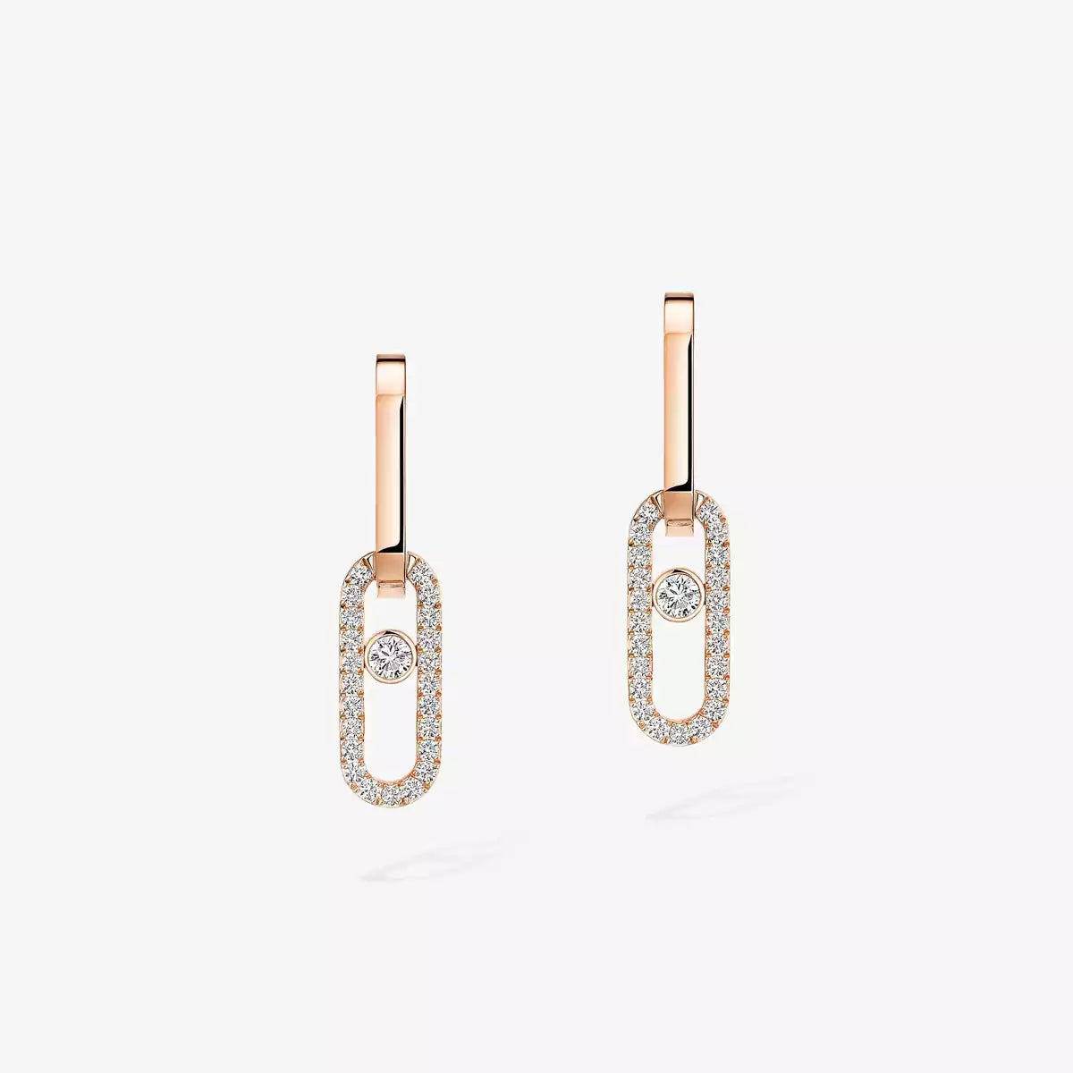 [Sprite Jewelry]Move Link Diamond Earrings