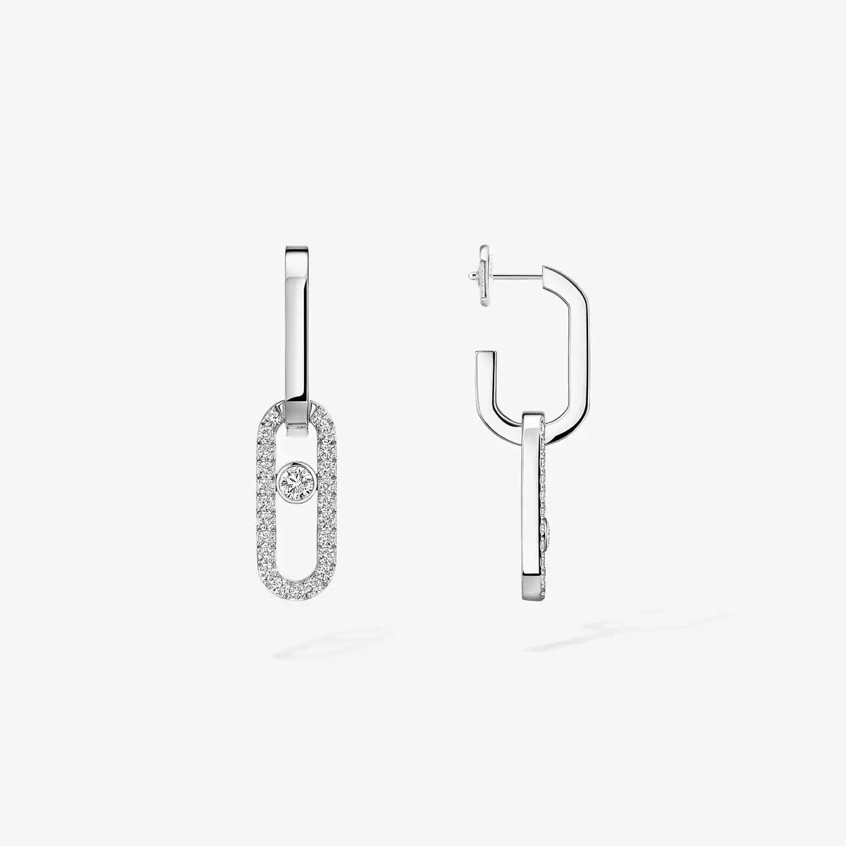 [Sprite Jewelry]Move Link Diamond Earrings