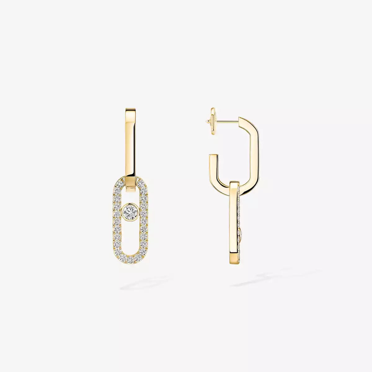 [Sprite Jewelry]Move Link Diamond Earrings