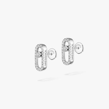 [Sprite Jewelry]Move Uno Diamond Earrings