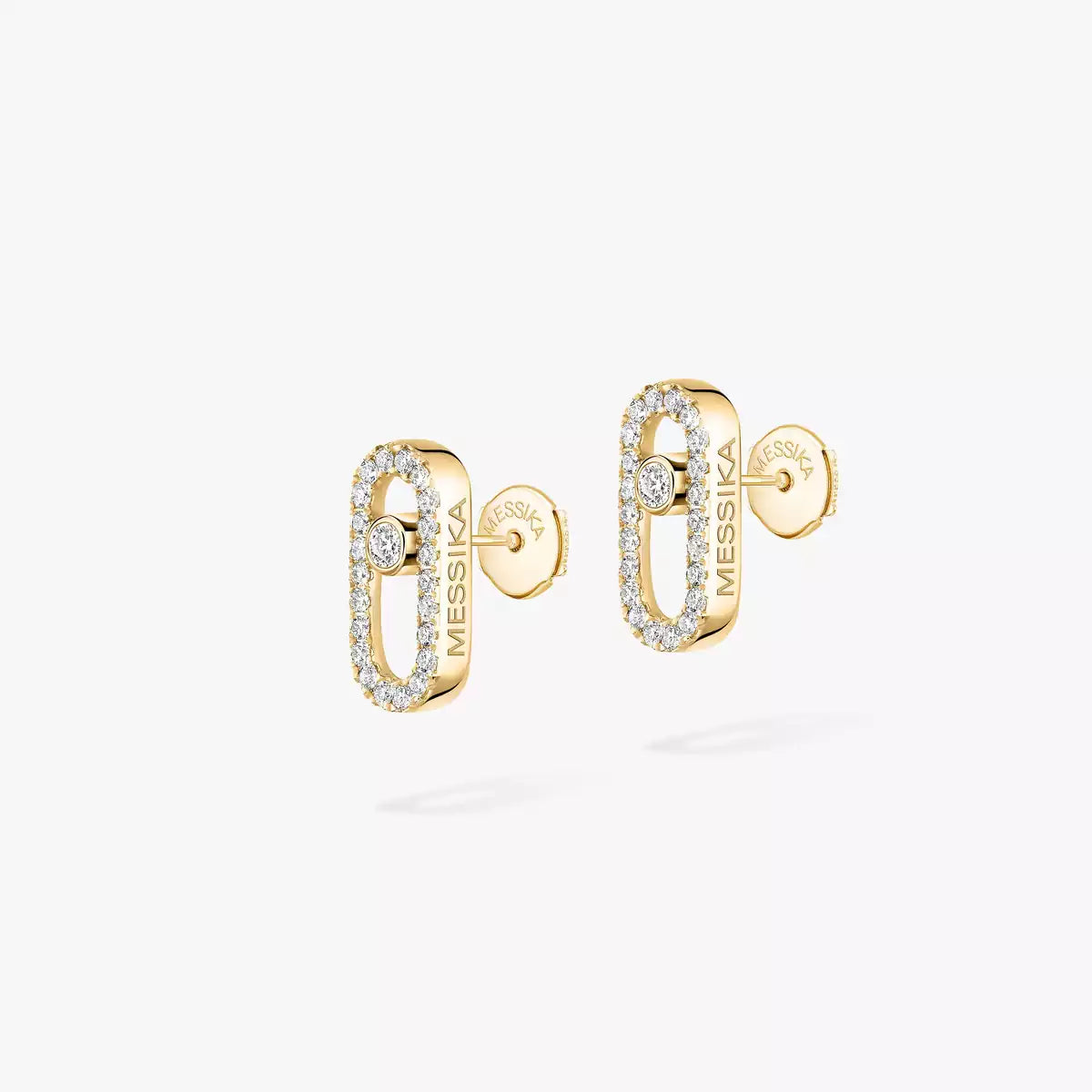 [Sprite Jewelry]Move Uno Diamond Earrings
