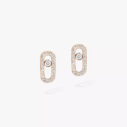 [Sprite Jewelry]Move Uno Diamond Earrings