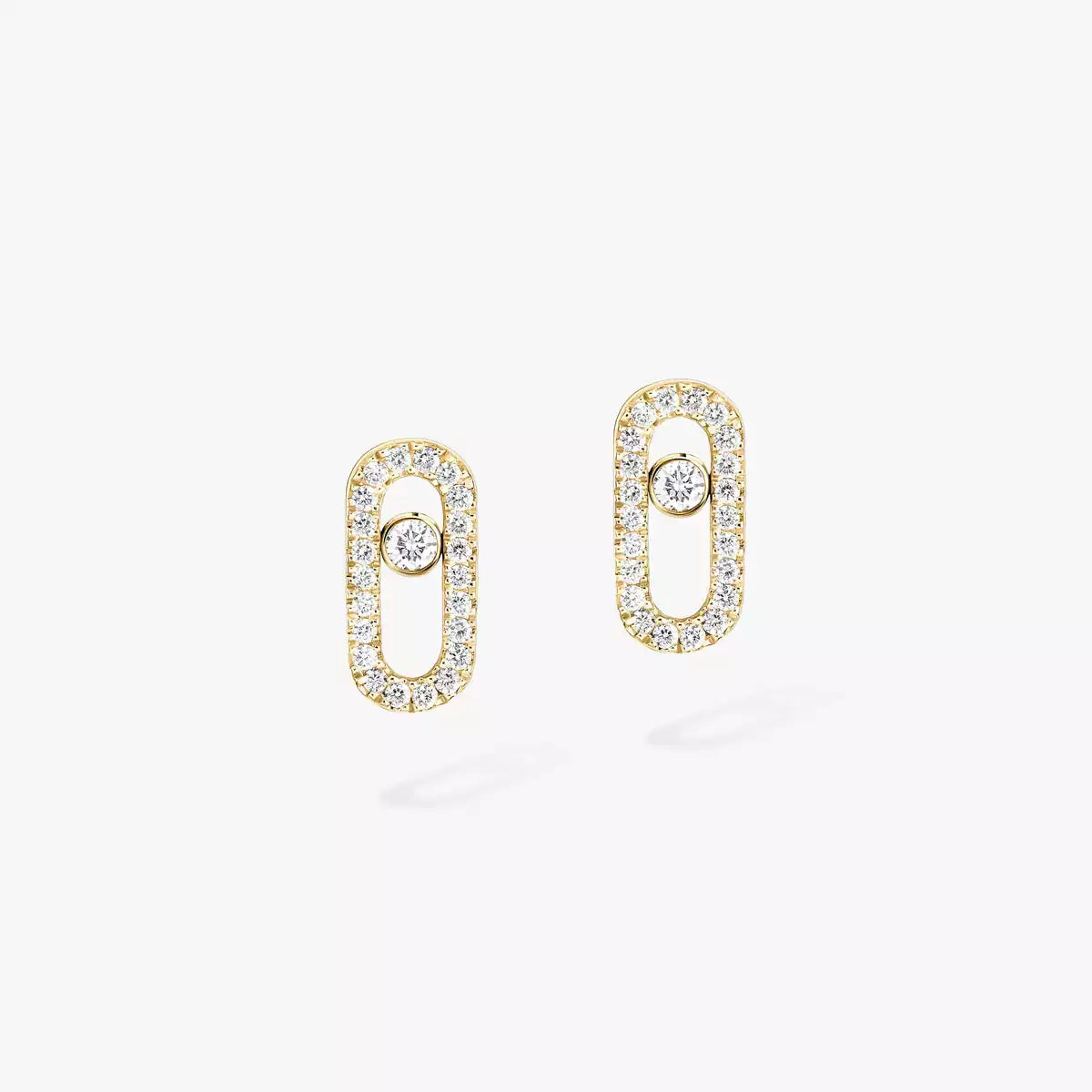 [Sprite Jewelry]Move Uno Diamond Earrings