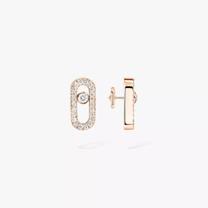 [Sprite Jewelry]Move Uno Diamond Earrings