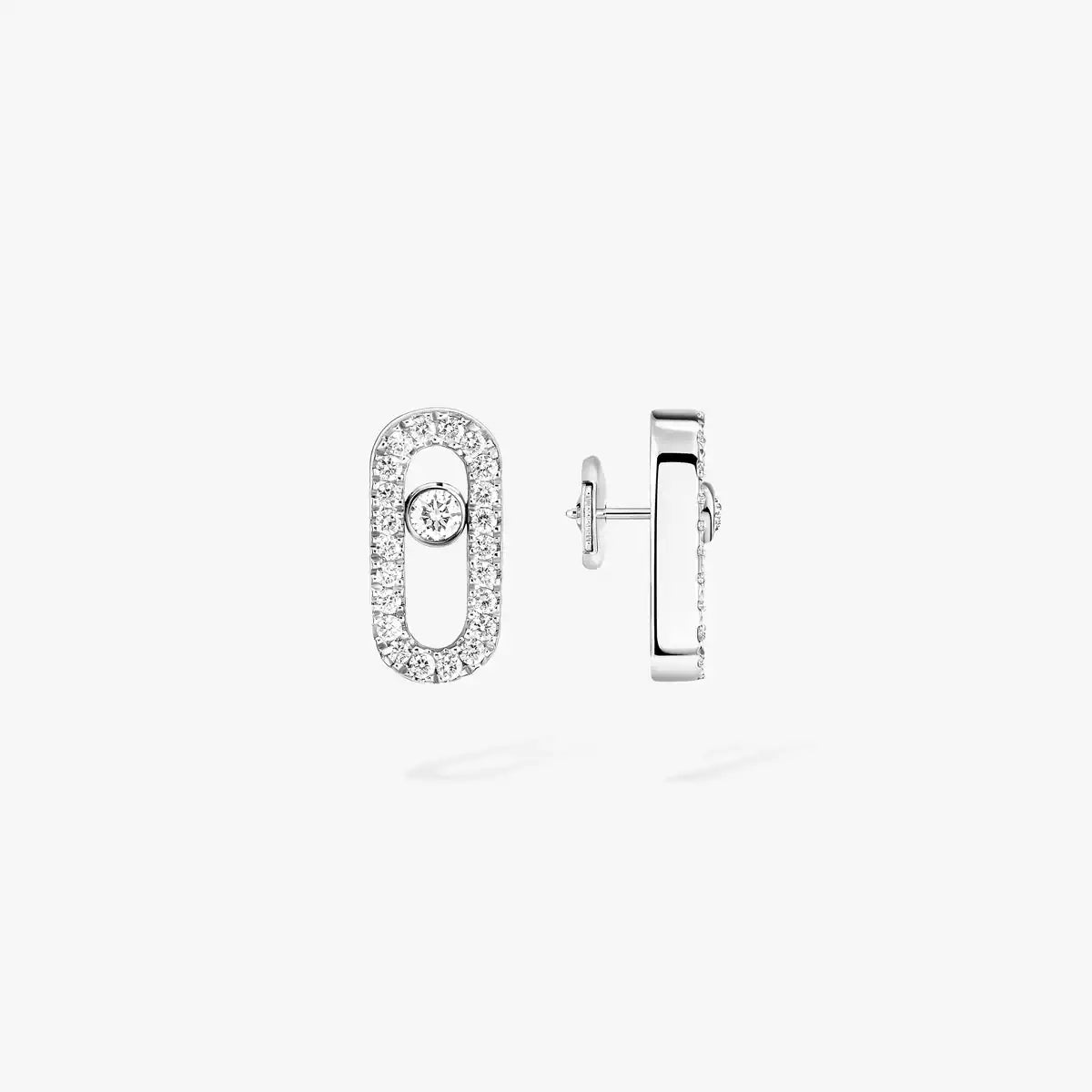 [Sprite Jewelry]Move Uno Diamond Earrings