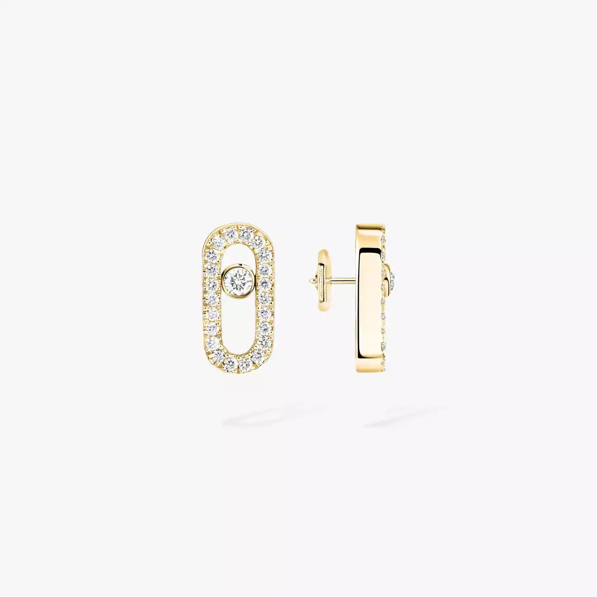 [Sprite Jewelry]Move Uno Diamond Earrings