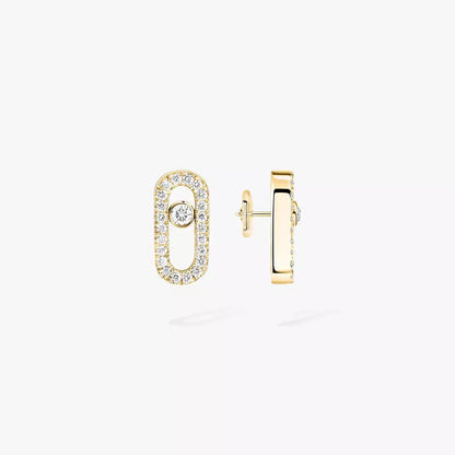 [Sprite Jewelry]Move Uno Diamond Earrings