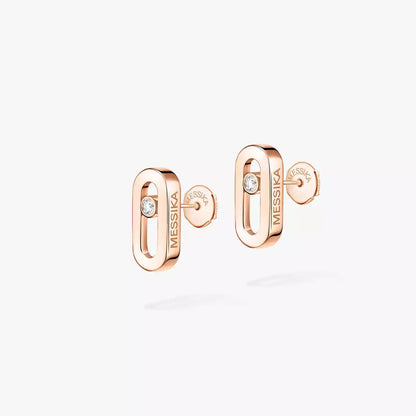 [Sprite Jewelry]Move Uno Diamond Stud Earrings