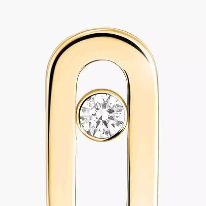 [Sprite Jewelry]Move Uno Diamond Stud Earrings
