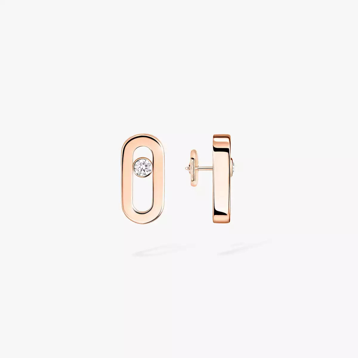 [Sprite Jewelry]Move Uno Diamond Stud Earrings