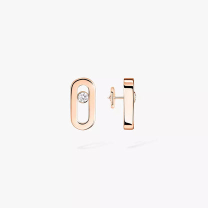 [Sprite Jewelry]Move Uno Diamond Stud Earrings