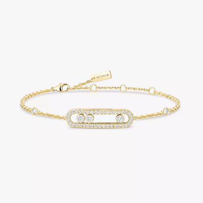 [Sprite Jewelry]Pavé Baby Move Diamond Bracelet