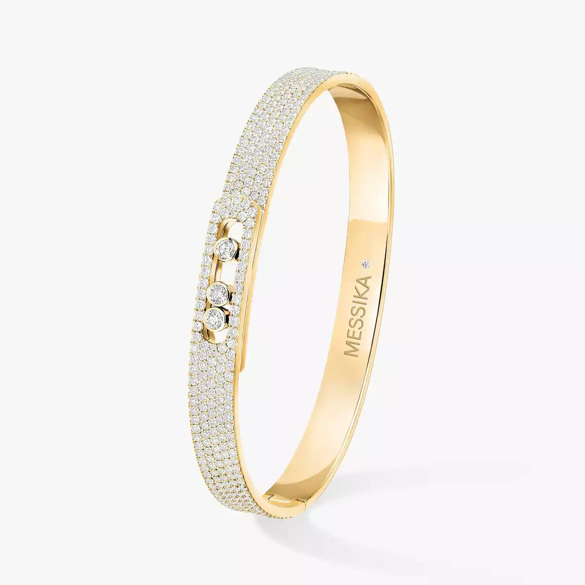 [Sprite Jewelry]Move Noa Full Pavé Diamond Bangle Bracelet