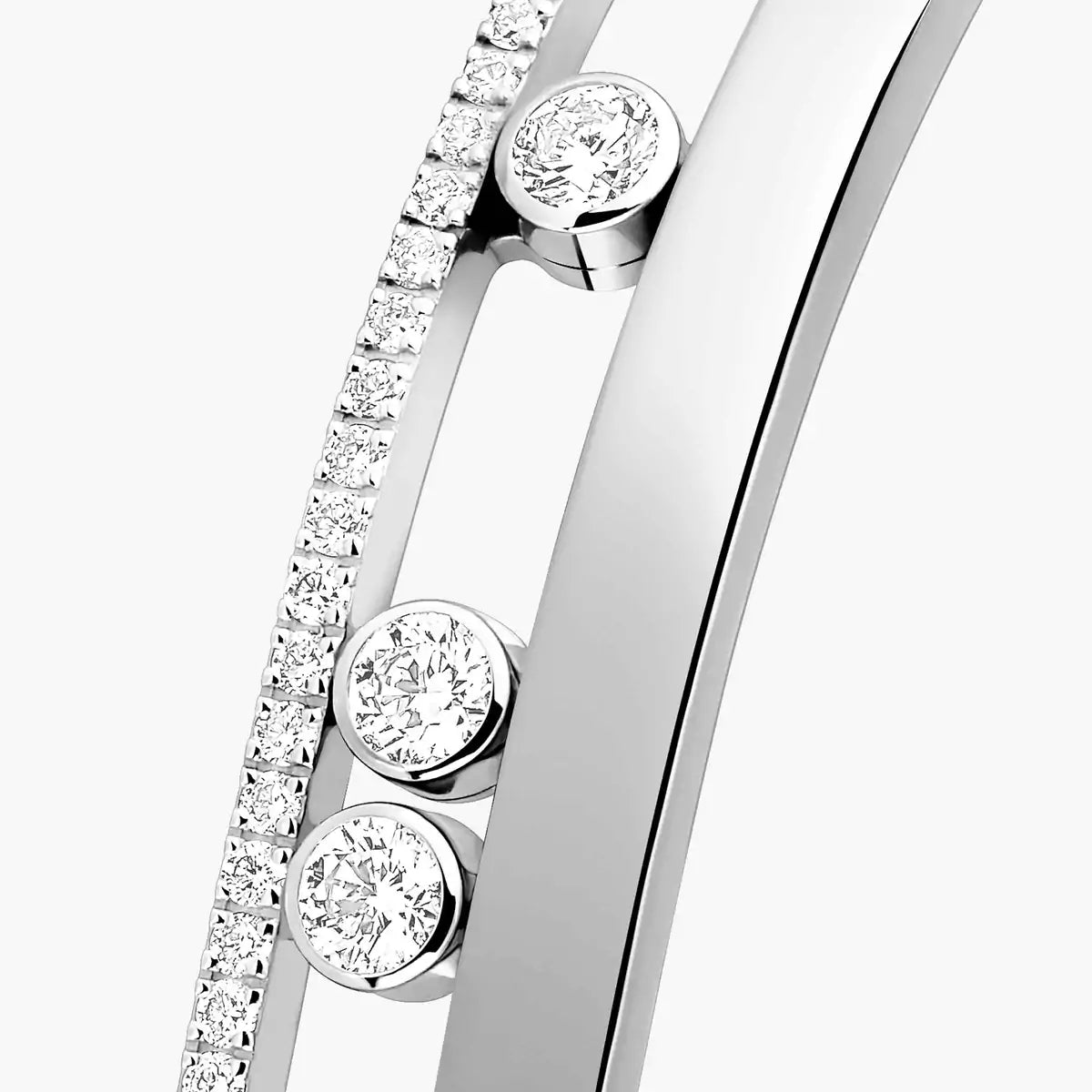 [Sprite Jewelry]Move Romane Diamond Bangle Bracelet
