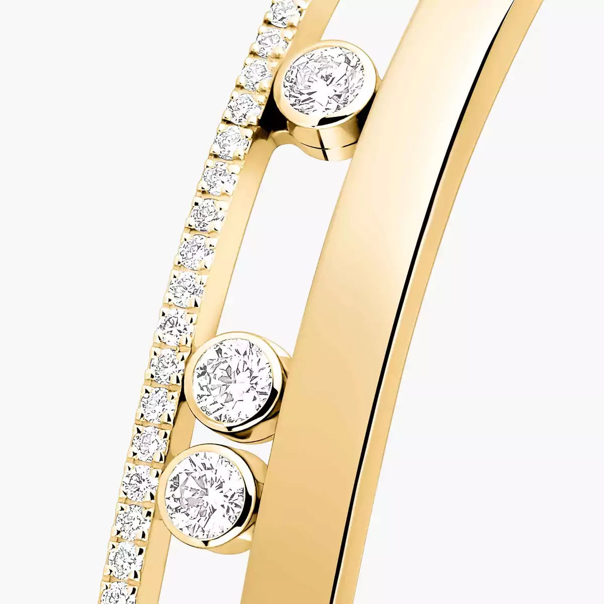 [Sprite Jewelry]Move Romane Diamond Bangle Bracelet