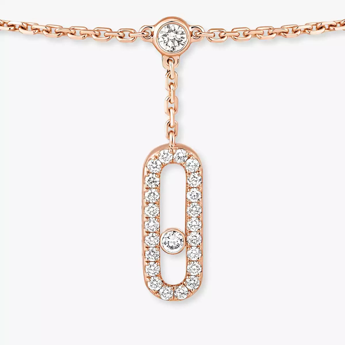 [Sprite Jewelry] Move Uno pavé ankle bracelet
