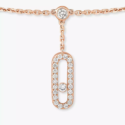 [Sprite Jewelry] Move Uno pavé ankle bracelet