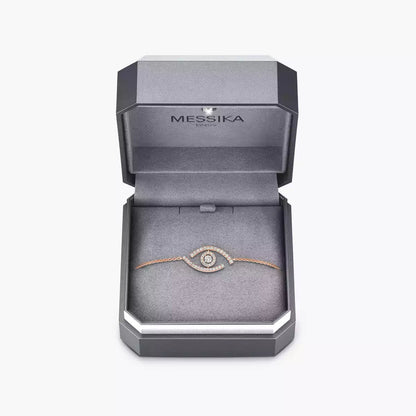 [Sprite Jewelry]Lucky Eye Pave-Set Diamond Bracelet