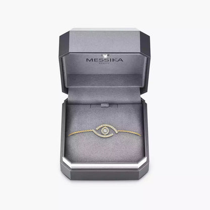 [Sprite Jewelry]Lucky Eye Pave-Set Diamond Bracelet