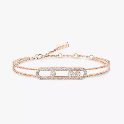 [Sprite Jewelry] Move Classique pavé bracelet