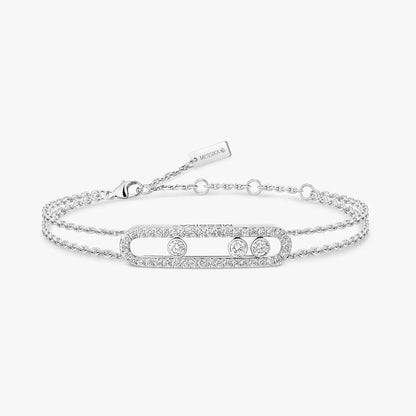 [Sprite Jewelry] Move Classique pavé bracelet