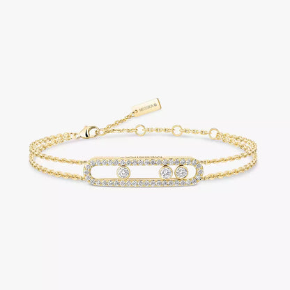 [Sprite Jewelry] Move Classique pavé bracelet