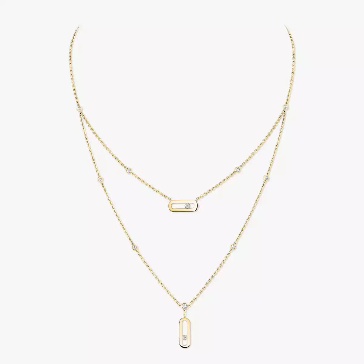 [Sprite Jewelry] Move Uno Diamond Necklace