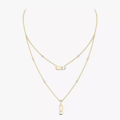 [Sprite Jewelry] Move Uno Diamond Necklace