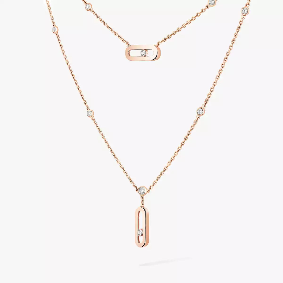 [Sprite Jewelry] Move Uno Diamond Necklace