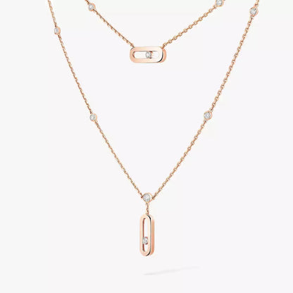[Sprite Jewelry] Move Uno Diamond Necklace
