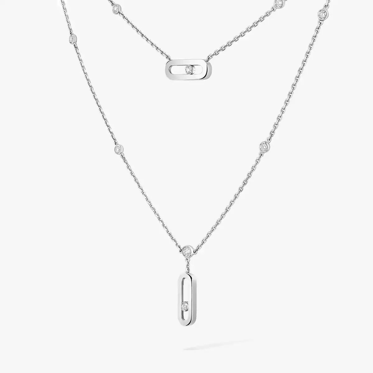 [Sprite Jewelry] Move Uno Diamond Necklace