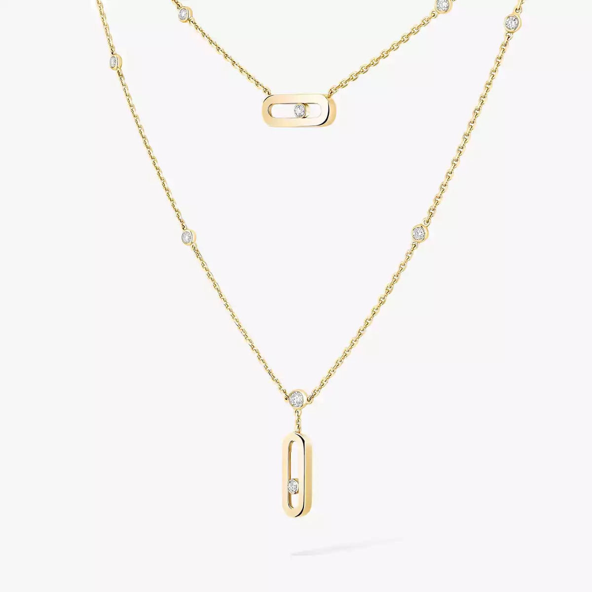[Sprite Jewelry] Move Uno Diamond Necklace