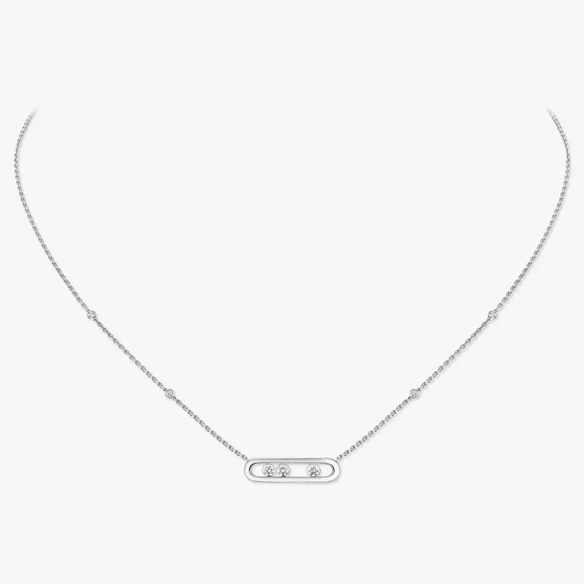 [Sprite Jewelry] Baby Move Gold Diamond Necklace