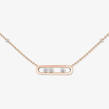 [Sprite Jewelry] Baby Move Gold Diamond Necklace