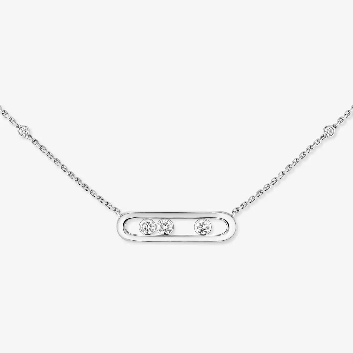 [Sprite Jewelry] Baby Move Gold Diamond Necklace